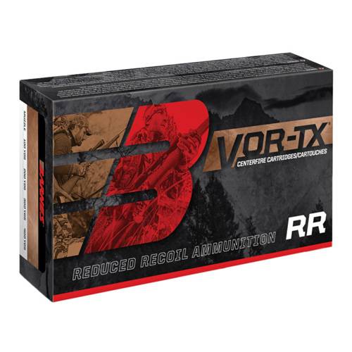 Barnes VOR-TX Reduced Recoil 308 Winchester 110 Grain TTSX BT 20 Rounds